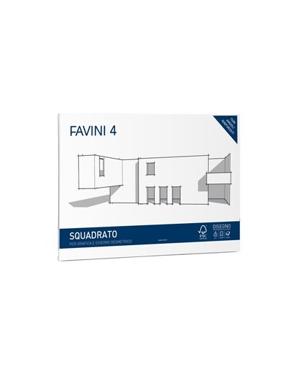 ALBUM FAVINI 4 33X48CM 220GR 20FG LISCIO SQUADRATO