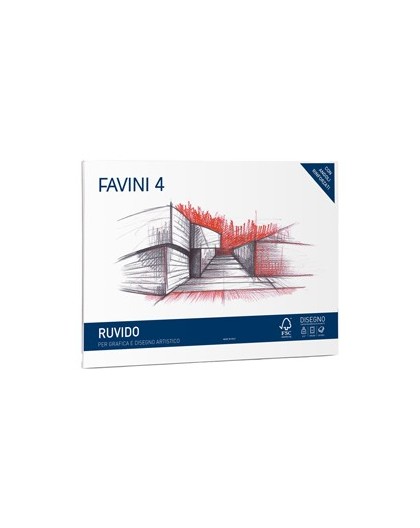 ALBUM FAVINI 4 33X48CM 220GR 20FG RUVIDO