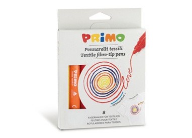 PENNARELLI PER TESSUTO ASTUCCIO 8 COLORI