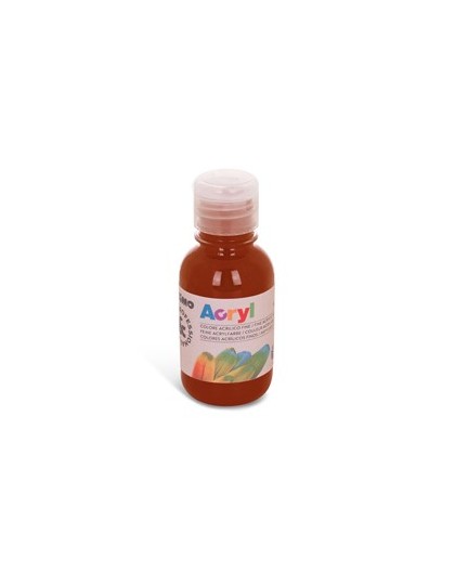 Colore acrilico fine Acryl 125ml terra siena bruciata PRIMO