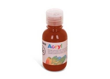 Colore acrilico fine Acryl 125ml terra siena bruciata PRIMO