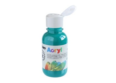 Colore acrilico fine Acryl 125ml verde smeraldo PRIMO