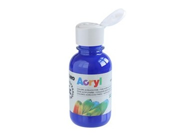Colore acrilico fine Acryl 125ml blu oltremare PRIMO