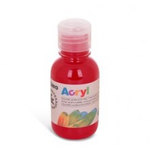 Colore acrilico fine Acryl 125ml rosso carminio PRIMO