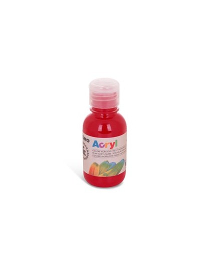 Colore acrilico fine Acryl 125ml rosso carminio PRIMO