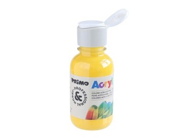 Colore acrilico fine Acryl 125ml giallo primario PRIMO