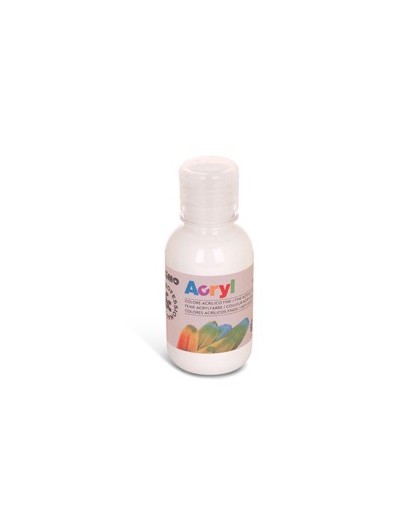 Colore acrilico fine Acryl 125ml bianco PRIMO