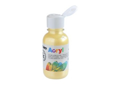 Colore acrilico fine Acryl 125ml oro PRIMO