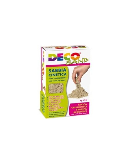 SABBIA CINETICA "DECO SAND" 1 KG. DECO
