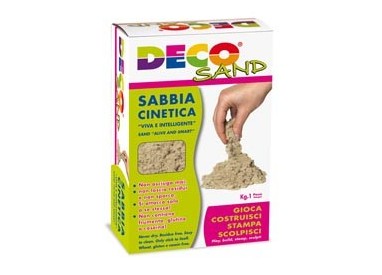 SABBIA CINETICA "DECO SAND" 1 KG. DECO