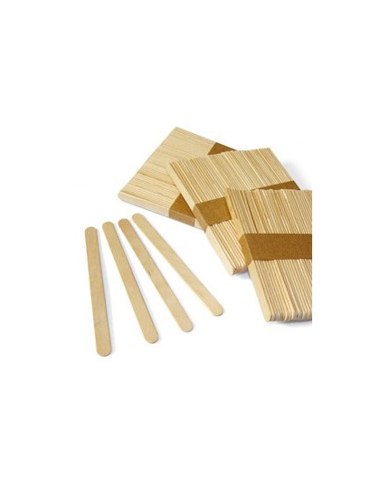 Set 50pz stecche in legno dim. 10x115mm Deco