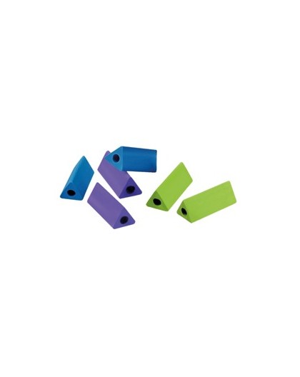 IMPUGNATURA TRIANGOLARE PER MATITE SET 6 PZ. IKONA+