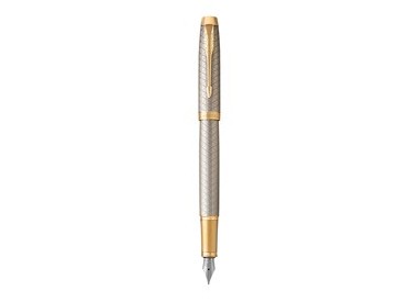 STILOGRAFICA IM PREMIUM WARM GREY METAL CHISELLED M PARKER