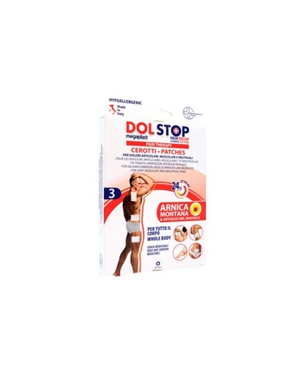 Scatola 3 CEROTTI ARNICA 9x14cm Megaplast