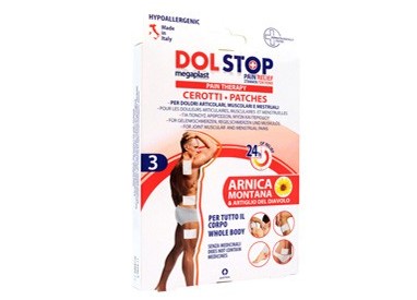 Scatola 3 CEROTTI ARNICA 9x14cm Megaplast