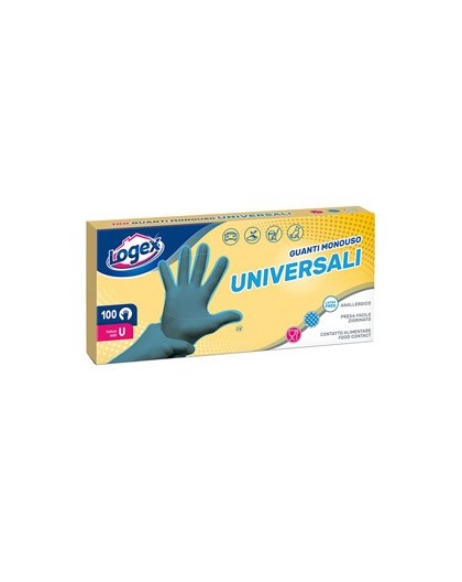 SCATOLA 100 GUANTI IN POLIETILENE Tg. Universale