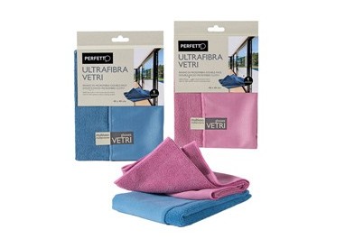 PANNO MICROFIBRA 40x40cm Ultrafibra Vetri PERFETTO