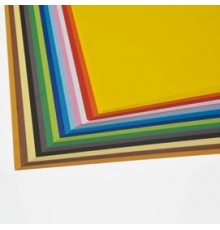 BOX DISPLAY 240 FOGLI CARTONCINO BRISTOL 50x70cm 200gr COLORI ASSORTITI FAVINI