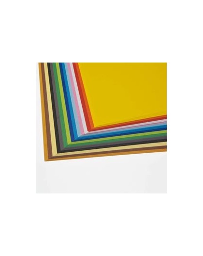 BOX DISPLAY 240 FOGLI CARTONCINO BRISTOL 50x70cm 200gr COLORI ASSORTITI FAVINI