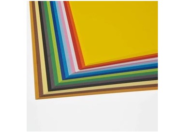 BOX DISPLAY 240 FOGLI CARTONCINO BRISTOL 50x70cm 200gr COLORI ASSORTITI FAVINI
