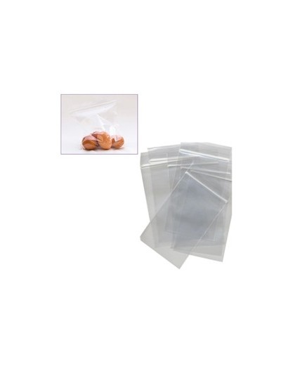 100 SACCHETTI ZIP 30X40cm PLASTICA 45mic.