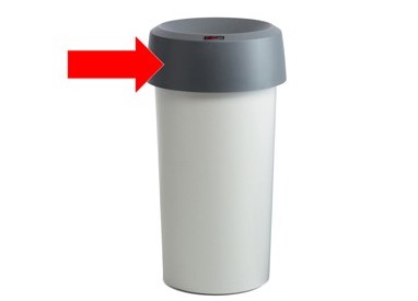 COPERCHIO ad ANELLO GRIGIO MODO Round Rotho
