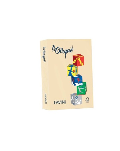 Carta LECIRQUE A3 80gr 500fg camoscio pastello 105 FAVINI