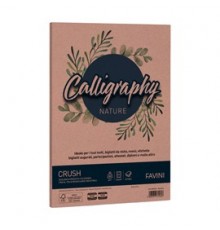 Carta Calligraphy Nature CRUSH A4 50fg 250gr mandorla FAVINI