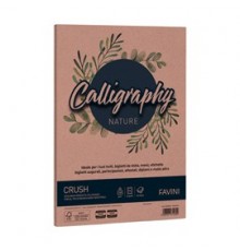 Carta Calligraphy Nature CRUSH A4 50fg 120gr mandorla FAVINI