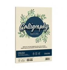 Carta Calligraphy Nature CRUSH A4 50fg 100gr agrumi FAVINI