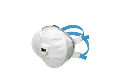 Scatola 5 MASCHERINE 8825+ Premium FFP2 con valvola