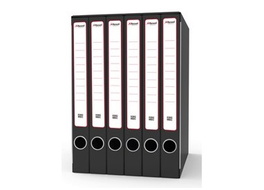 Gruppo raccoglitori Sestetto c/cartelle 25,5x34,5cm dorso 23cm Rexel