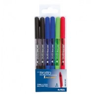 BUSTA 6 PENNA SFERA TRATTO 1grip 1,0mm COLORI ASSORTITI