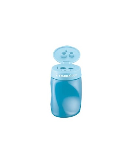TEMPERAMATITE EASY 3 FORI C/CONTENITORE ERGONOMICO BLU PER MANCINI STABILO