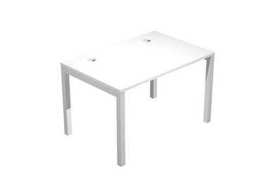 SCRIVANIA SINGOLA 120X80cm BIANCO - AGORA'
