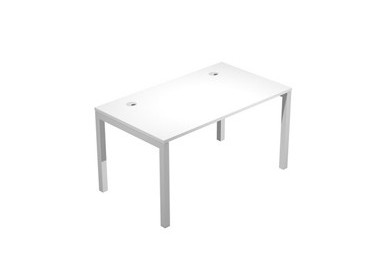 SCRIVANIA SINGOLA 140X80cm BIANCO - AGORA'