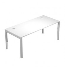 SCRIVANIA SINGOLA 180X80cm BIANCO - AGORA'