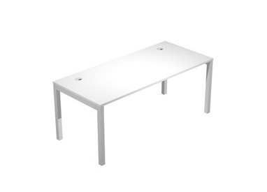 SCRIVANIA SINGOLA 180X80cm BIANCO - AGORA'