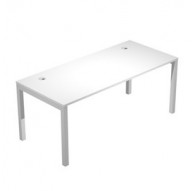 SCRIVANIA SINGOLA 180X80cm BIANCO - AGORA'