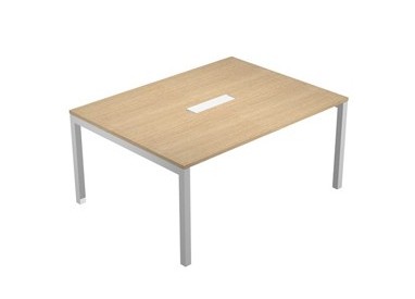 TAVOLO RIUNIONI 6 Posti 160X120xH72,5cm ROVERE - AGORA'