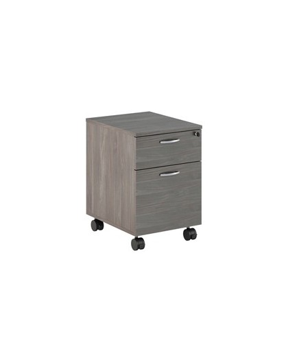 CASSETTIERA 1 CASS.+1 CLASSIF. con RUOTE FRASSINO TOSCANO - EASY