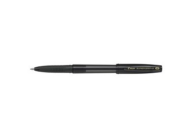 Penna a sfera SUPERGRIP G con cappuccio punta 1,00mm nero PILOT