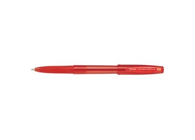 Penna a sfera SUPERGRIP G con cappuccio punta 1,00mm rosso PILOT