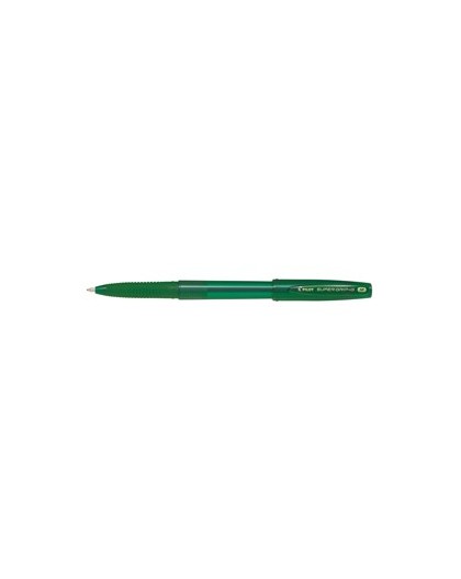 Penna a sfera SUPERGRIP G con cappuccio punta 1,00mm verde PILOT