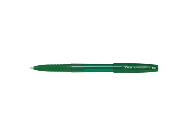Penna a sfera SUPERGRIP G con cappuccio punta 1,00mm verde PILOT