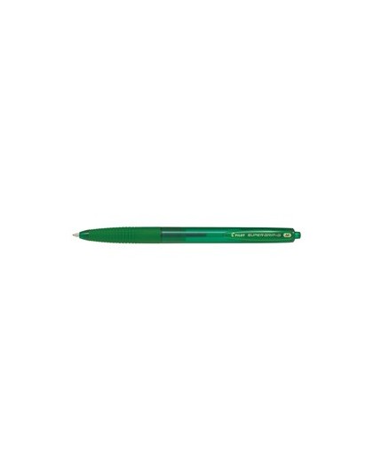 Penna a scatto SUPERGRIP G punta 1,00mm verde PILOT