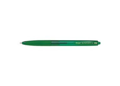 Penna a scatto SUPERGRIP G punta 1,00mm verde PILOT