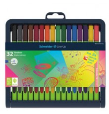 Astuccio 32 fineliner LINE-UP 0,4mm colori ass. SCHNEIDER