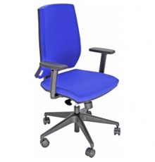 POLTRONA SEMIDIREZIONALE LA1E No Flame Blu c/bracc.