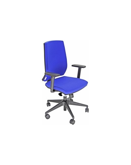 POLTRONA SEMIDIREZIONALE LA1E No Flame Blu c/bracc.